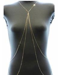 Buy Online Crunchy Fashion Earring Jewelry Fashionista Body Chain Accessories CFBD0009
